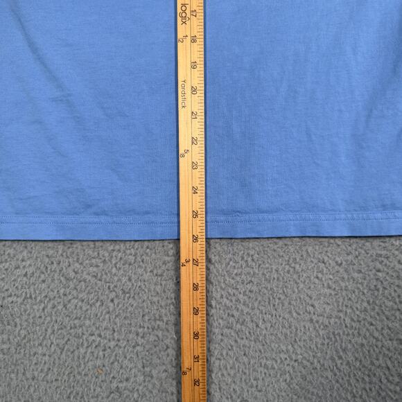 Psycho Bunny Chester Embroidered Graphic Blue T Shirt Men’s Size 6 - Picture 9 of 11